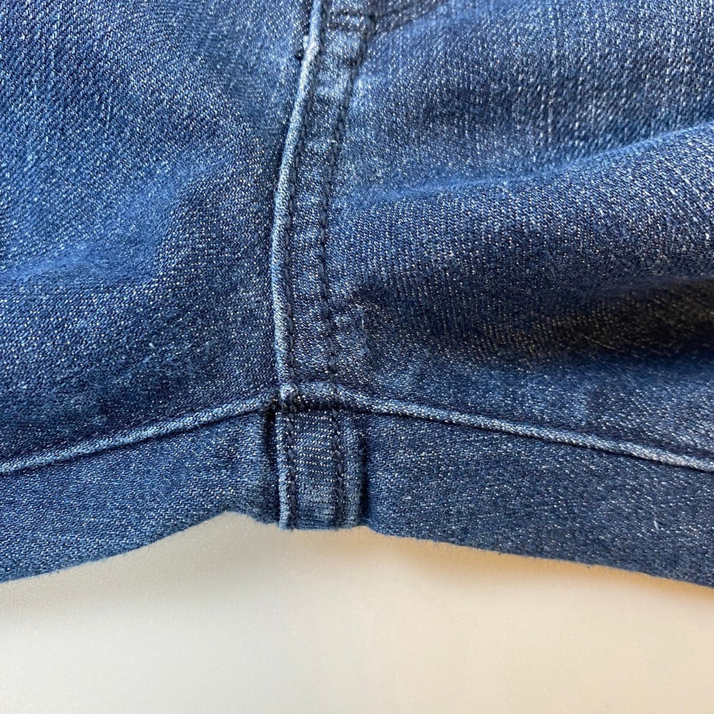 Women's RICH & SKINNY Blue Distressed Skinny Jeans Size 28 USA - Picture 8 of 14